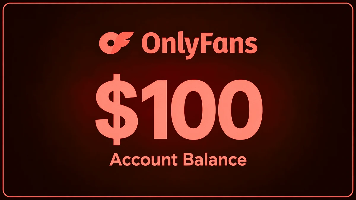 OnlyFans Balance $100