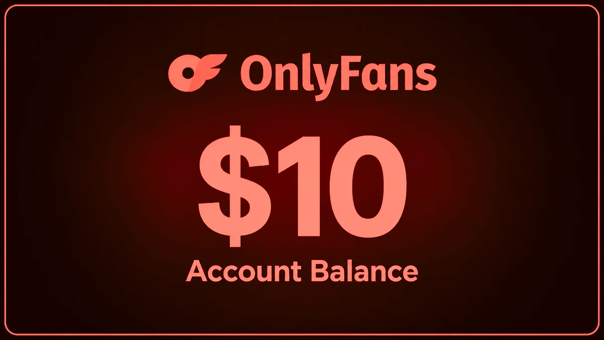 OnlyFans Balance $10